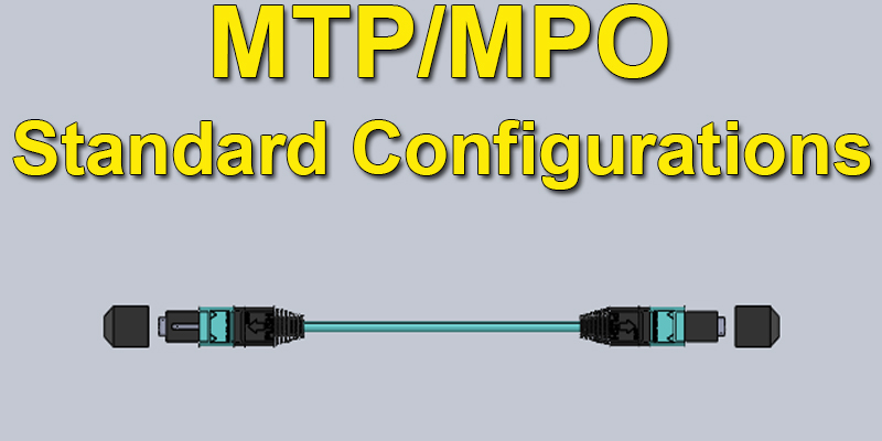 Configuration 1 MPO-MPO 24 Pin 20 Fiber to 24 Pin 20 Fiber 100G Option A