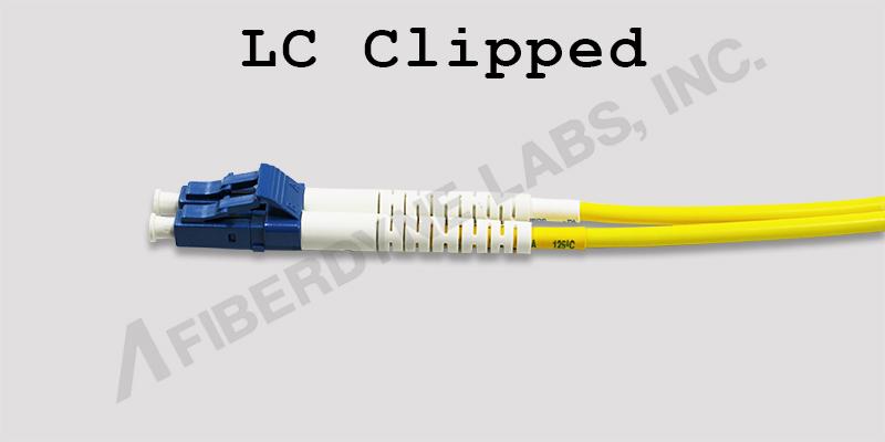 LC Connector Clipped