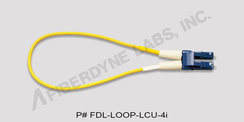 LC/UPC Loopback Cable Style P/N FDL-LOOP-LCU-4i