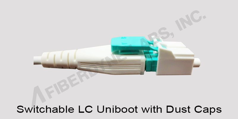 Switchable LC Uniboot with Dust Caps