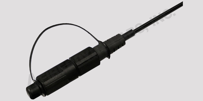 Hardened Fiber Optic Connector (HFOC) compatible with Corning Optitap (Covered)